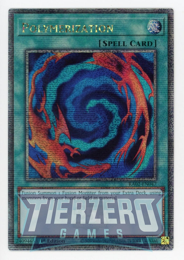 RA02-EN047 - Polymerization - Quarter Century Secret Rare - - Rarity Collection 2