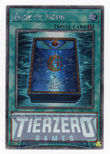 RA02-EN050 - Book of Moon - Platinum Secret Rare - 25th Anniversary Rarity Collection II