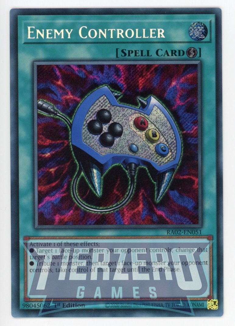 RA02-EN051 - Enemy Controller - Secret Rare - - Rarity Collection 2