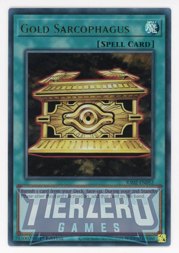 RA02-EN052 - Gold Sarcophagus (UR) - Ultra Rare - 25th Anniversary Rarity Collection II