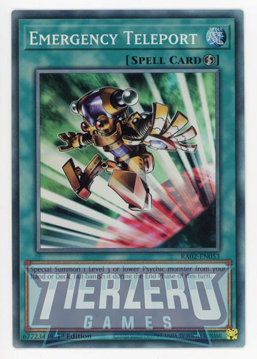 RA02-EN053 - Emergency Teleport - Collector's Rare - 25th Anniversary Rarity Collection II
