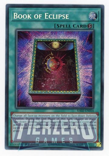 RA02-EN054 - Book of Eclipse - Secret Rare - 25th Anniversary Rarity Collection II