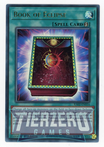 RA02-EN054 - Book of Eclipse - Ultra Rare - 25th Anniversary Rarity Collection II