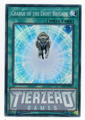 RA02-EN055 - Charge of the Light Brigade - Super Rare - 25th Anniversary Rarity Collection II