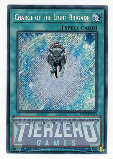 RA02-EN055 - Charge of the Light Brigade - Secret Rare - 25th Anniversary Rarity Collection II