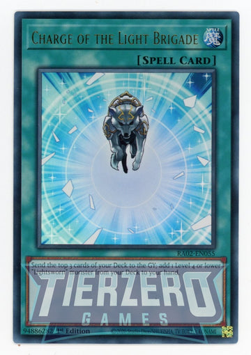 RA02-EN055 - Charge of the Light Brigade - Ultra Rare - 25th Anniversary Rarity Collection II