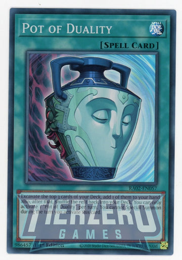 RA02-EN057 - Pot of Duality - Super Rare - 25th Anniversary Rarity Collection II