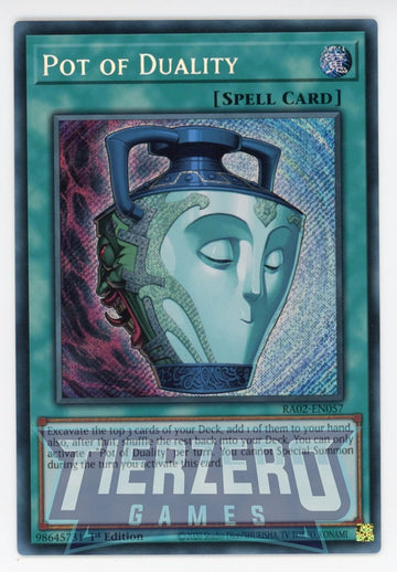 RA02-EN057 - Pot of Duality - Secret Rare - 25th Anniversary Rarity Collection II