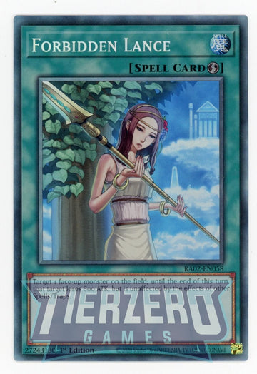 RA02-EN058 - Forbidden Lance - Collector's Rare - 25th Anniversary Rarity Collection II