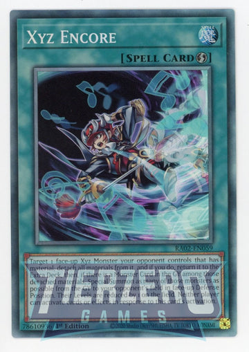 RA02-EN059 - Xyz Encore - Collector's Rare - 25th Anniversary Rarity Collection II