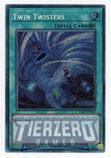 RA02-EN060 - Twin Twisters - Secret Rare - 25th Anniversary Rarity Collection II