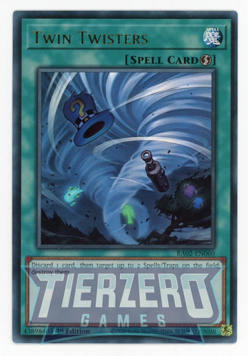 RA02-EN060 - Twin Twisters - Ultra Rare - 25th Anniversary Rarity Collection II