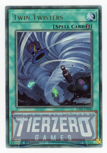 RA02-EN060 - Twin Twisters - Ultimate Rare - 25th Anniversary Rarity Collection II