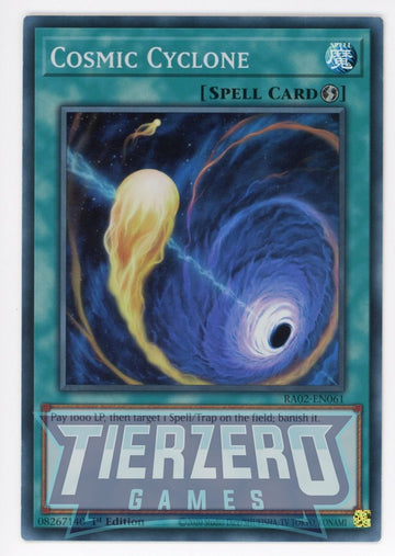 RA02-EN061 - Cosmic Cyclone - Super Rare - 25th Anniversary Rarity Collection II