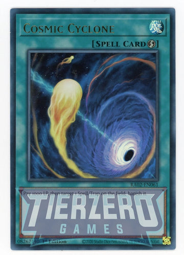 RA02-EN061 - Cosmic Cyclone (UR) - Ultra Rare - 25th Anniversary Rarity Collection II