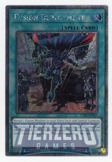 RA02-EN065 - Fusion Deployment - Platinum Secret Rare - 25th Anniversary Rarity Collection II