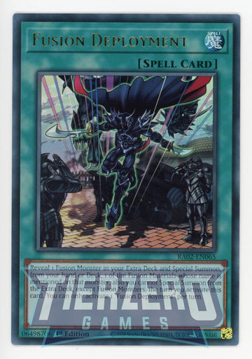 RA02-EN065 - Fusion Deployment (UR) - Ultra Rare - 25th Anniversary Rarity Collection II