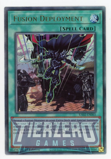 RA02-EN065 - Fusion Deployment - Ultimate Rare - 25th Anniversary Rarity Collection II