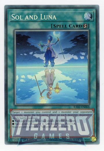 RA02-EN068 - Sol and Luna - Collector's Rare - 25th Anniversary Rarity Collection II