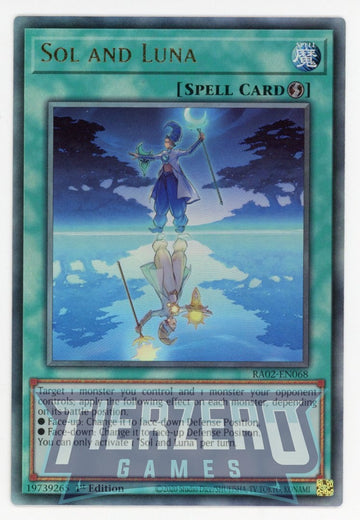 RA02-EN068 - Sol and Luna - Ultimate Rare - 25th Anniversary Rarity Collection II