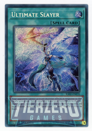 RA02-EN070 - Ultimate Slayer - Secret Rare - 25th Anniversary Rarity Collection II