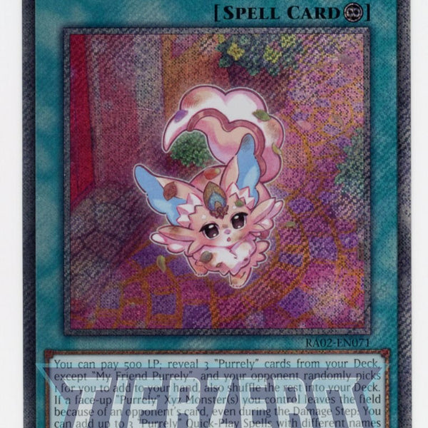 RA02-EN071 - My Friend Purrely - Platinum Secret Rare