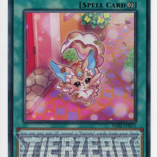 RA02-EN071 - My Friend Purrely - Ultra Rare