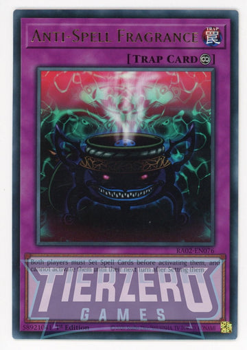 RA02-EN076 - Anti-Spell Fragrance - Ultra Rare - 25th Anniversary Rarity Collection II
