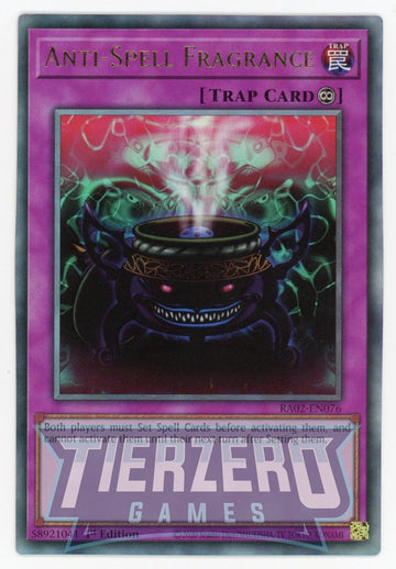 RA02-EN076 - Anti-Spell Fragrance (PUR) - Ultimate Rare - 25th Anniversary Rarity Collection II