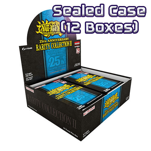 Yugioh 25th Anniversary Rarity Collection 2 Booster Box x12 (Sealed Case)