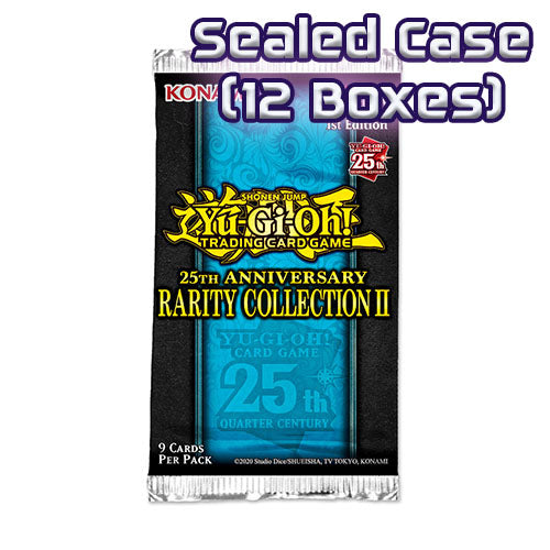 Yugioh 25th Anniversary Rarity Collection 2 Booster Box x12 (Sealed Case)  PRE-ORDER