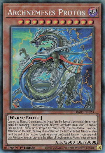 RA03-EN023 - Archnemeses Protos - Collector's Rare - Quarter Century Bonanza