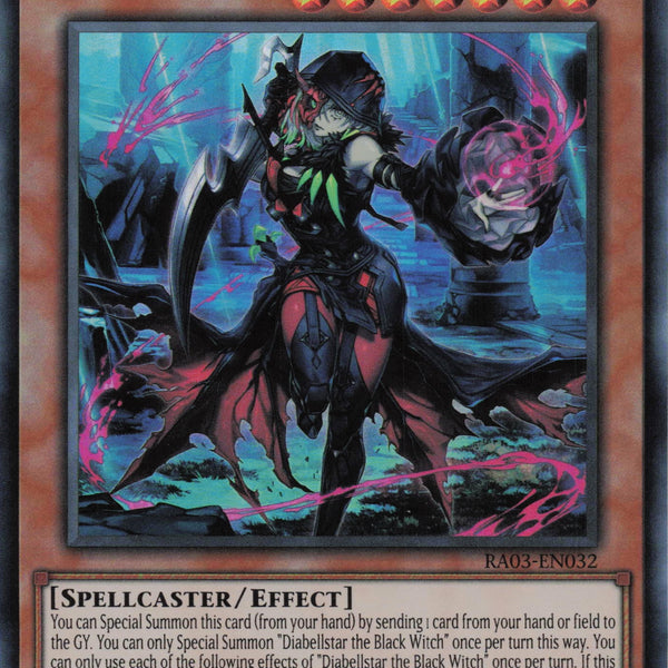 Diabellstar the Black Witch RA03-EN032 - Ultra Rare - Diabellstar the Black Witch RA03-EN032 - Ultra Rare -