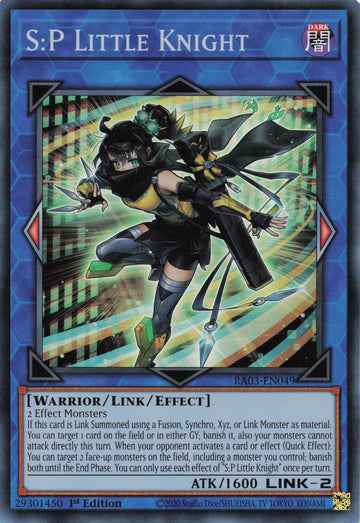 RA03-EN049 - S:P Little Knight - Super Rare - Quarter Century Bonanza