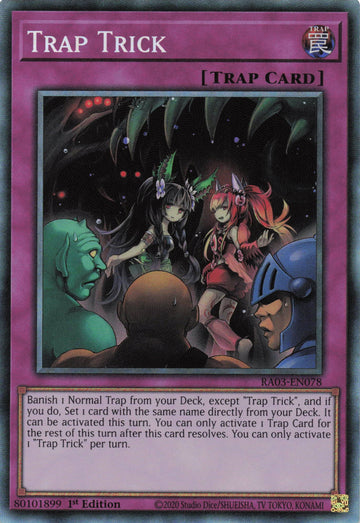 RA03-EN078 - Trap Trick - Collector's Rare - Quarter Century Bonanza
