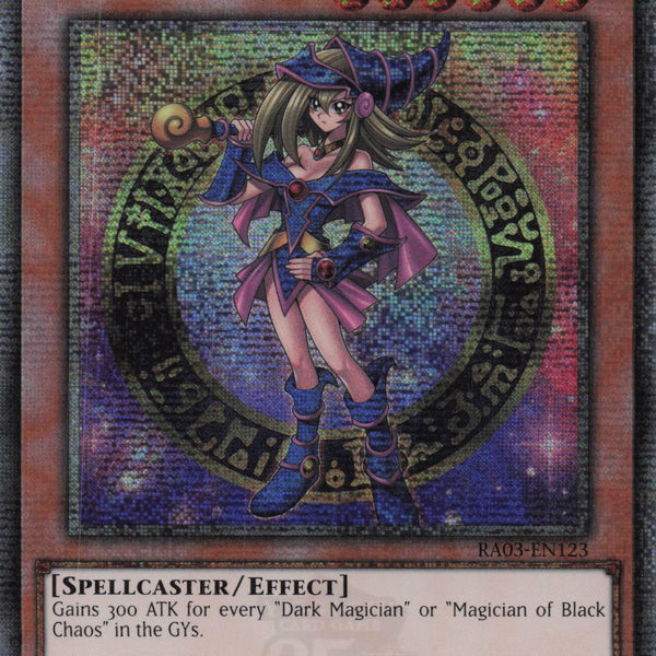 Dark Magician Girl (alternate artwork) 1 RA03-EN123
