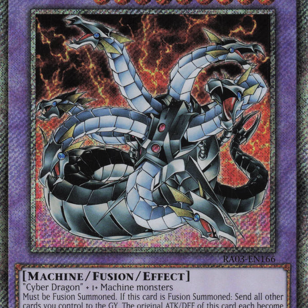 Chimeratech Overdragon RA03-EN166 - - Platinum Secret Rare - -