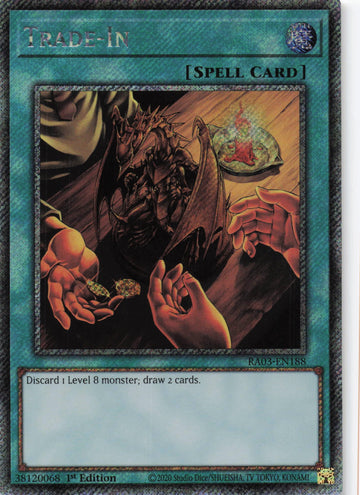 RA03-EN188 - Trade-In - Quarter Century Secret Rare - Quarter Century Bonanza
