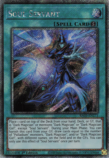 RA03-EN271 - Soul Servant - Quarter Century Secret Rare - Quarter Century Bonanza