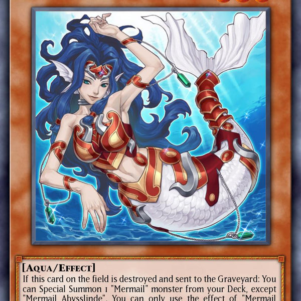 yugioh mermail cards Mermail Abysslinde
