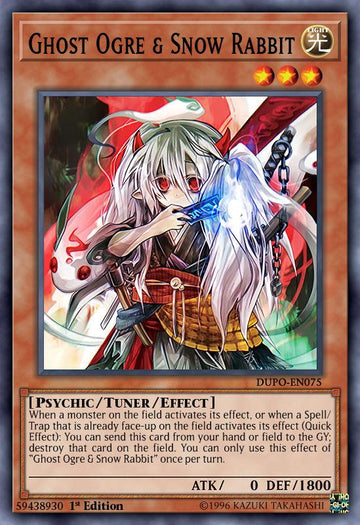 RA04-EN015 - Ghost Ogre & Snow Rabbit - Collector's Rare - Quarter Century Stampede