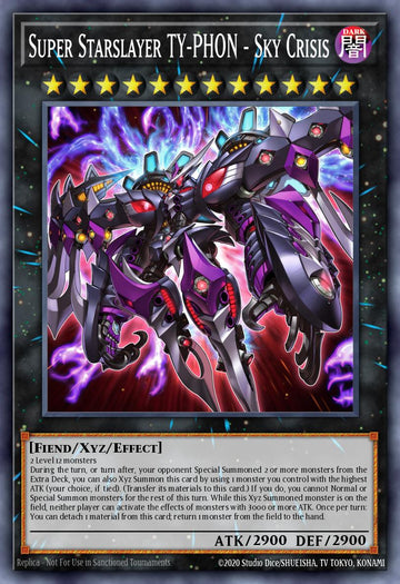 RA04-EN072 - Super Starslayer TY-PHON - Sky Crisis - Super Rare