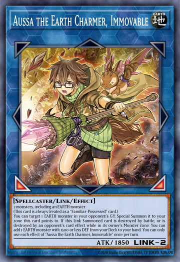 Aussa the Earth Charmer, Immovable