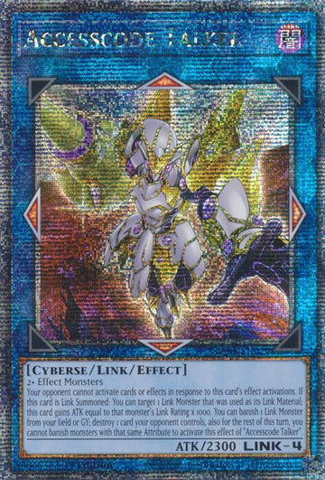 RA04-EN079 - Accesscode Talker (New Art) - Quarter Century Secret Rare - Quarter Century Stampede