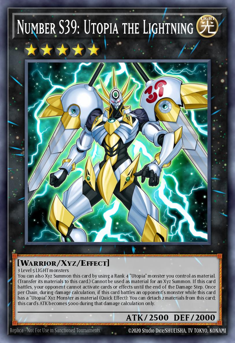 RA04-EN251 - Number S39: Utopia the Lightning