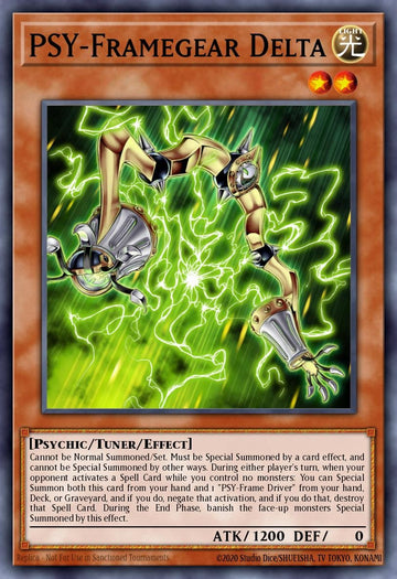 RA05-EN007 - PSY-Framegear Delta - Super Rare - Rarity Collection 5