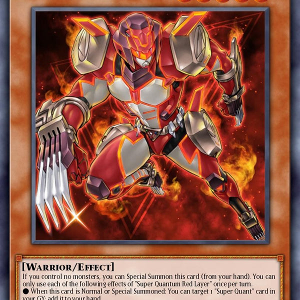 RA05-EN008 - Super Quantum Red Layer - Platinum Secret Rare