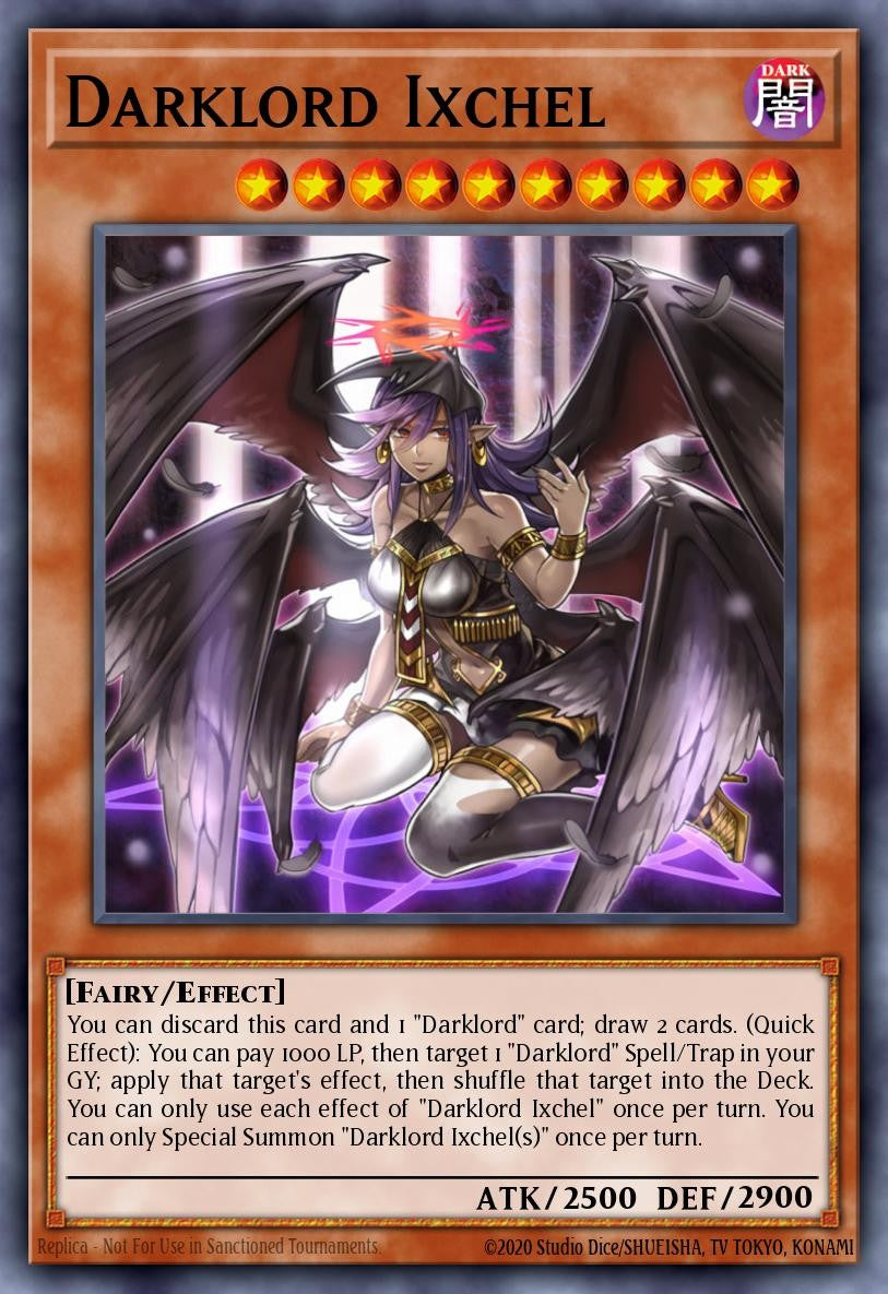 RA05-EN010 - Darklord Ixchel - Super Rare - Rarity Collection 5