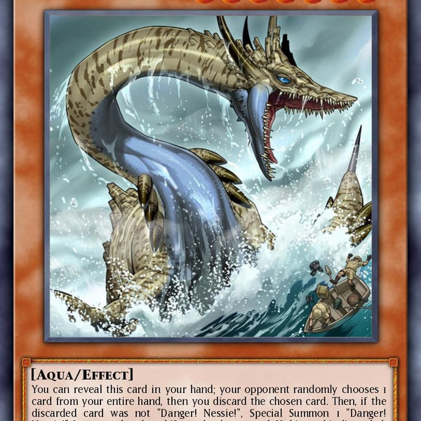 danger yugioh cards RA05-EN012 - Danger! Nessie! - Ultimate Rare
