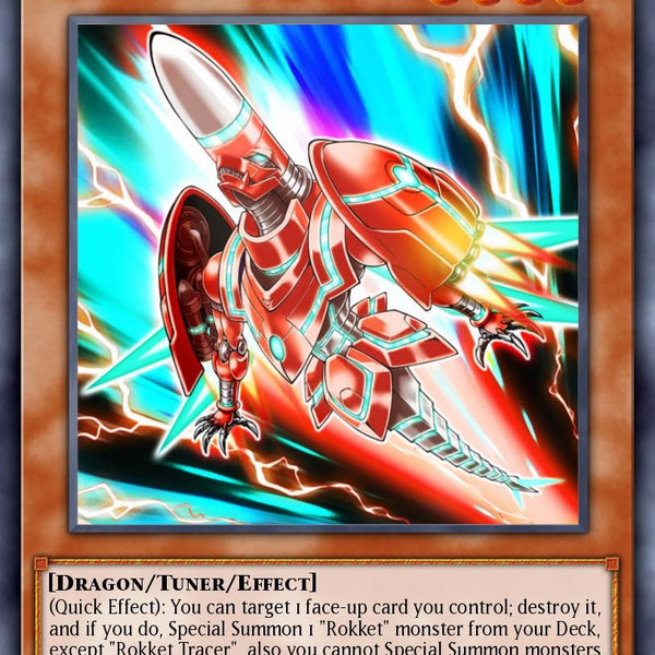 yugioh rokket cards RA05-EN015 - Rokket Tracer - Secret Rare